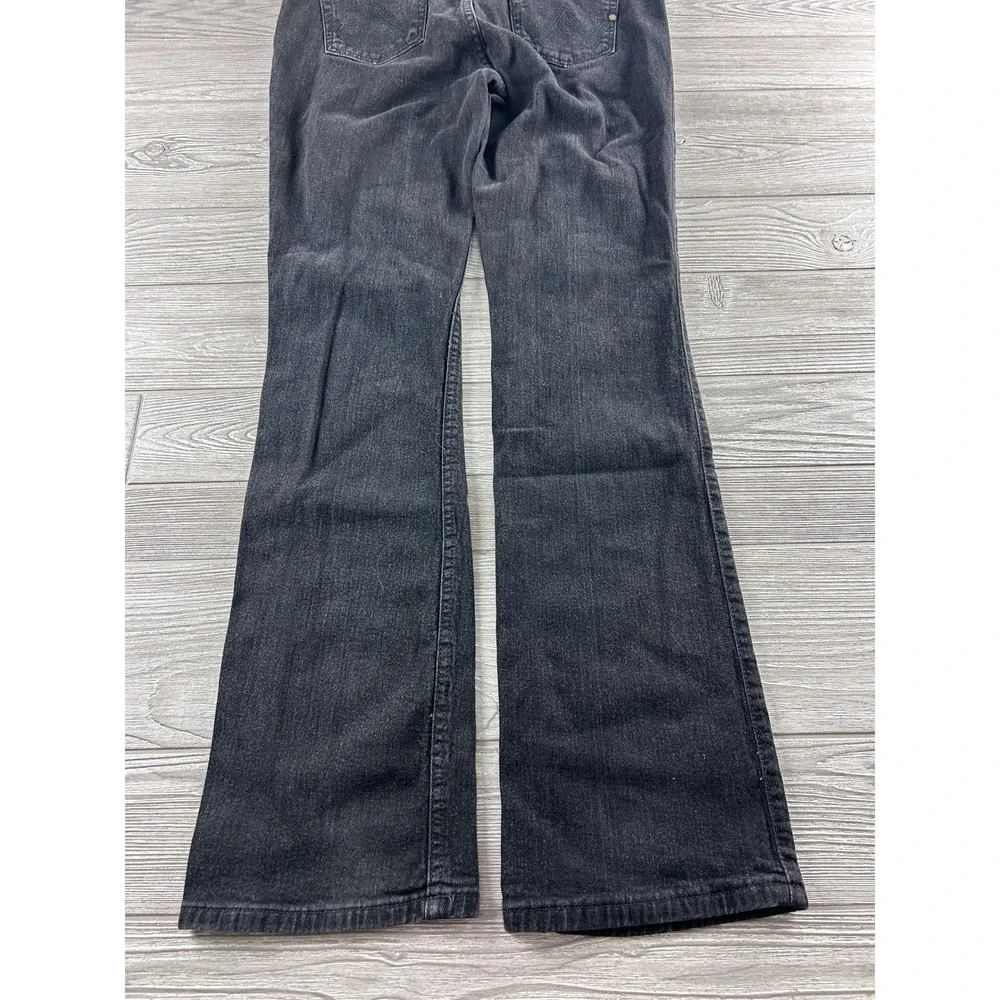 Wrangler Q-Baby Jeans Womens 13/14x36 Black Bootcut Western No Gap WRQ20BL